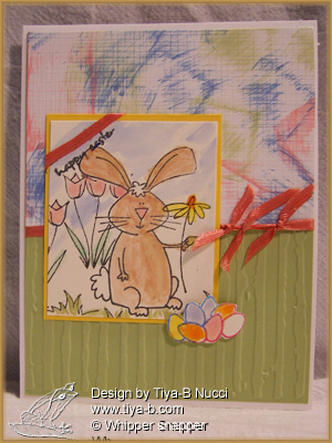 easter bunny and chicks