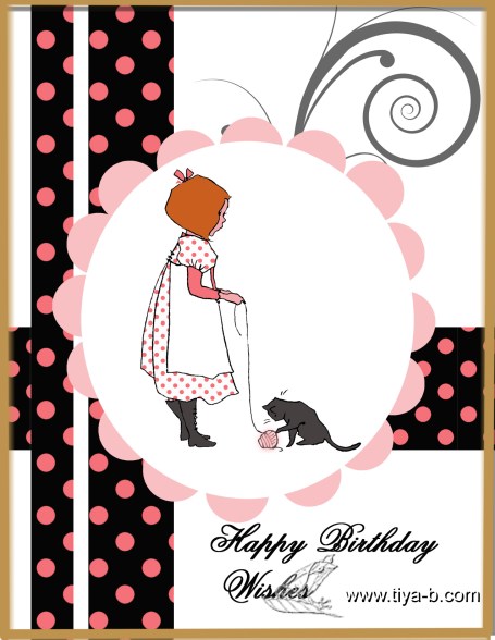 kitty-play-in-pink-dots