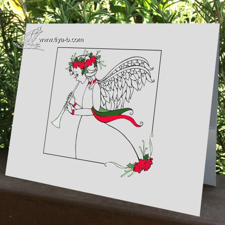 red&amp;green-Noel-angel